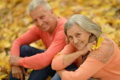 Happy Old People Royalty Free Stock Photography