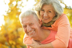 Happy Old People Stock Photos