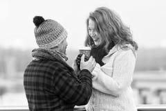 Happy mature couple expressing love while walking outside stock photography Happy mature couple expressing love while walking outside stock photography