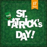 Happy St. Patricks Day Vintage Cover stock illustration Happy St. Patricks Day Vintage Cover stock illustration