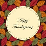 Happy thanksgiving card