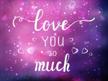 Happy Valentines Day greeting card. I Love You. 14 February. Holiday background with hearts, light, stars. Vector Illustration vector illustration Happy Valentines Day greeting card. I Love You. 14 February. Holiday background with hearts, light, stars. Vector Illustration vector illustration