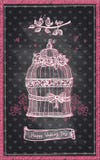 Happy wedding day chalkboard design, hand drawn cute invitation Royalty Free Stock Image Happy wedding day chalkboard design, hand drawn cute invitation Royalty Free Stock Image