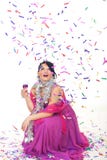 Happy Woman Celebrate New Year Party Stock Photos Happy Woman Celebrate New Year Party Stock Photos