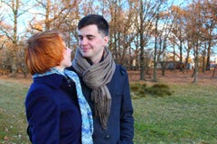 Hapy Young Couple Walking in Park royalty free stock photography Hapy Young Couple Walking in Park royalty free stock photography