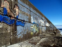 Harbor Grunge Wall Stock Photo Harbor Grunge Wall Stock Photo