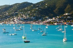Harbor Of St. Thomas, US Virgin Islands Stock Photo Harbor Of St. Thomas, US Virgin Islands Stock Photo