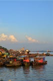 Harbour with traditional lanscape royalty free stock photo Harbour with traditional lanscape royalty free stock photo