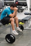 Hard Day At The Gym Royalty Free Stock Photo Hard Day At The Gym Royalty Free Stock Photo