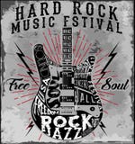 Hard Rock Music Poster Stock Photo Hard Rock Music Poster Stock Photo