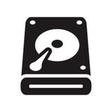 Harddrive icon. Trendy Harddrive logo concept on white backgroun stock illustration Harddrive icon. Trendy Harddrive logo concept on white backgroun stock illustration