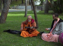 HareKrishna anh?ngare royaltyfri fotografi HareKrishna anh?ngare royaltyfri fotografi