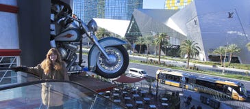 Harley Davidson Las Vegas Cafe Shot stock afbeeldingen Harley Davidson Las Vegas Cafe Shot stock afbeeldingen