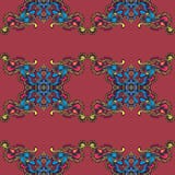 Colored repited pattern in vintage stile royalty free illustration Colored repited pattern in vintage stile royalty free illustration