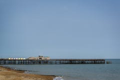 Hastingspijler, Hastings, East Sussex, Engeland, het UK stock afbeelding Hastingspijler, Hastings, East Sussex, Engeland, het UK stock afbeelding