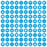 100 hat icons set blue. 100 hat icons set in blue hexagon isolated vector illustration vector illustration 100 hat icons set blue. 100 hat icons set in blue hexagon isolated vector illustration vector illustration