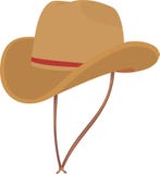 Hat Of The Cowboy Royalty Free Stock Images
