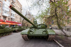 Hauptpanzer T-72 stockfoto Hauptpanzer T-72 stockfoto