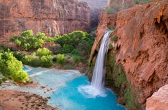 Havasu Falls, Arizona 2 stock image Havasu Falls, Arizona 2 stock image