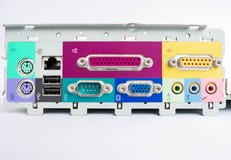 Havencomputer stock afbeelding Havencomputer stock afbeelding