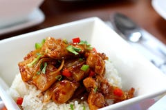 Hawaiian Style Chicken Rice