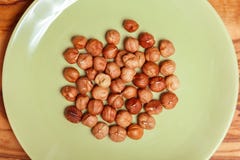 Hazelnut on wooden background royalty free stock photos Hazelnut on wooden background royalty free stock photos