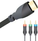 HDMI And Component Cables Royalty Free Stock Photo HDMI And Component Cables Royalty Free Stock Photo