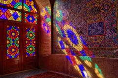 HDR of Nasir al-Mulk Mosque in Shiraz, Iran