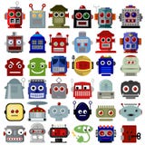 head icons robot απεικόνιση αποθεμάτων head icons robot απεικόνιση αποθεμάτων