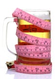 Health And Beer Royalty Free Stock Photography