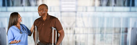 Health Care Worker and Elderly Patient royalty free stock images Health Care Worker and Elderly Patient royalty free stock images