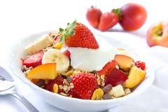 Healthy breakfast with cereals royalty free stock photos Healthy breakfast with cereals royalty free stock photos