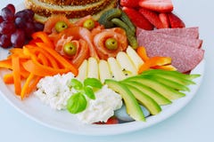 Healthy dinner set royalty free stock image Healthy dinner set royalty free stock image