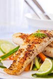 Healthy fish pangasius meal