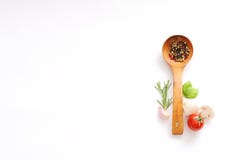 Healthy food background with various vegetables ingredients, Clean image concept for designers, chefs and cook books