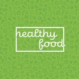 Healthy food poster royalty free illustration Healthy food poster royalty free illustration