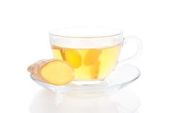 Healthy Ginger Tea. Royalty Free Stock Photography Healthy Ginger Tea. Royalty Free Stock Photography