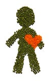 Healthy Guy Wth Red Heart Healthy Guy Wth Red Heart