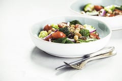 Healthy vegan energy boosting salad Stock Images Healthy vegan energy boosting salad Stock Images