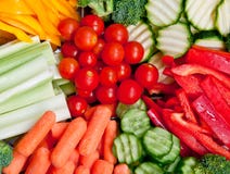 Healthy Vegetables Plate