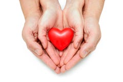 Heart At The Human Hands Stock Images Heart At The Human Hands Stock Images
