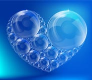 The heart of the bubbles