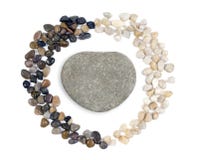 Heart Shaped Stones Royalty Free Stock Photography Heart Shaped Stones Royalty Free Stock Photography
