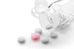 Heart shaped tablet stock photography Heart shaped tablet stock photography