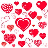 Hearts. royalty free illustration Hearts. royalty free illustration