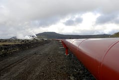Heating Pipes In Iceland Heating Pipes In Iceland