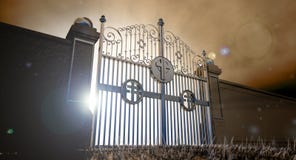 Heavens Open Gates royalty free illustration Heavens Open Gates royalty free illustration