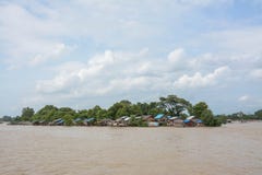 Heavy flooding in Mandalay , Myanmar. royalty free stock image Heavy flooding in Mandalay , Myanmar. royalty free stock image