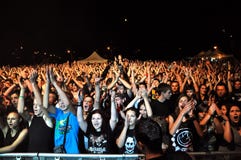 Heavy Metal, Rock Concert Live Stock Photos