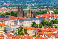 Heilige Vitus Cathedral in Praag, Tsjechische Republiek Royalty-vrije Stock Foto Heilige Vitus Cathedral in Praag, Tsjechische Republiek Royalty-vrije Stock Foto